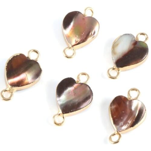 New Natural Shell Connector America and Europe pop DIY jewelry findings whosale price