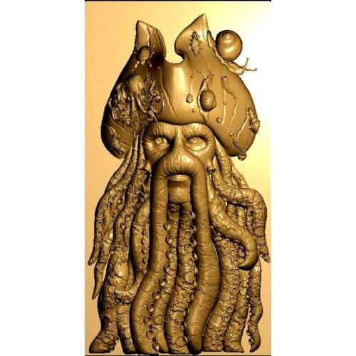 Pirates_Carabean 3d model STL relief for cnc 3d Relief Model STL Router 3 axi Engraver ArtCam Aspire Carabean Cut3D Vcarve