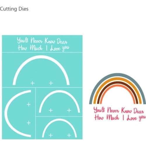 Rainbow Design Self-Adhesive Silk Screen Printing Stencil Mesh Transfers 8.5x11" For T-shirt Pillows Diy Scrapbooking Crafts