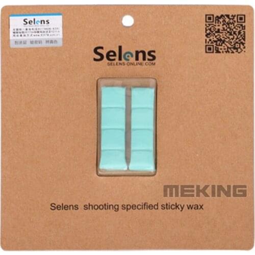 Selens 8 piece universal shooting specified sticky wax for product exhibition