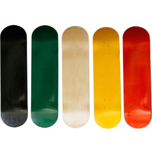 Slide Dyeing Board Log Maple Concave Deck Double Warping Board DIY Skateboard Deck Colorful Deck Professional Skateboard Deck