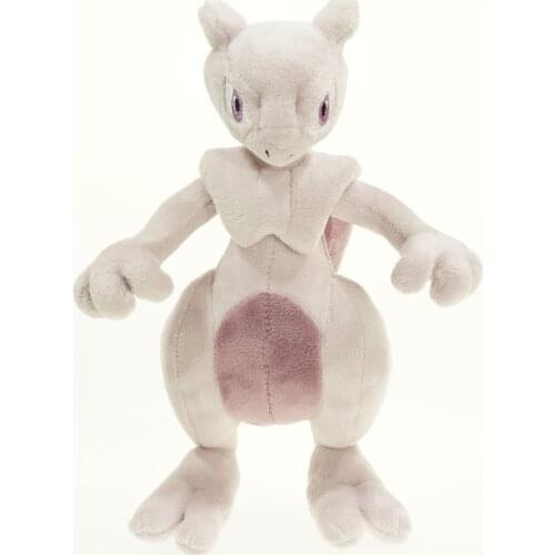 TAKARA TOMY pokemon 30cm Anime Cartoon Mewtwo Pluche Speelgoed Zachte Knuffel Pop Kinderen Gift speelgoed voor kinderen