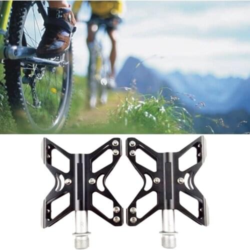 Aluminum Alloy Bike Pedals MTB Bike Pedal 3 Bearing Non-slip Cycling Pedal 24BD