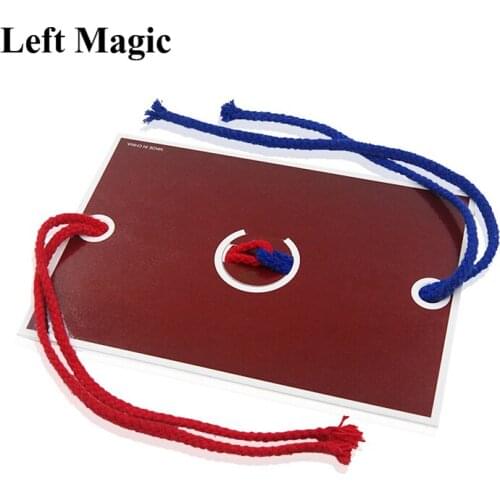 Rope And Card Magic Tricks Magician Close Up Illusions Gimmick Props Accessories Comedy Mentalism Magia