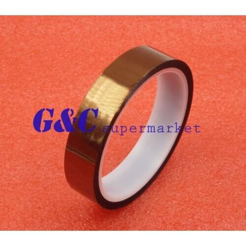 20mm 2cm X 30M 100ft Tape High Temperature Heat Resistant Polyimide