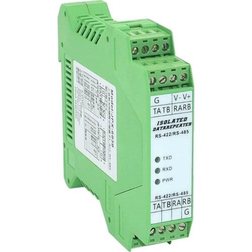 422/485 Industrial Grade Repeater with Photoelectric Isolation Lightning Protection RS485/422 Amplification Module