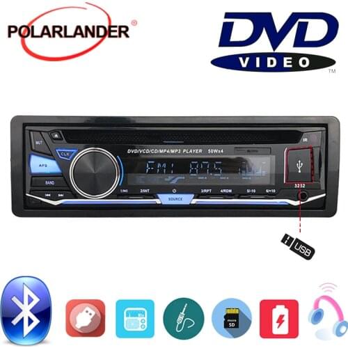 1 din BT Bluetooth car Radio MP3 Stereo FM AUX IN USB SD card Audio Music detachable panel autoradio car radio DVD CD player