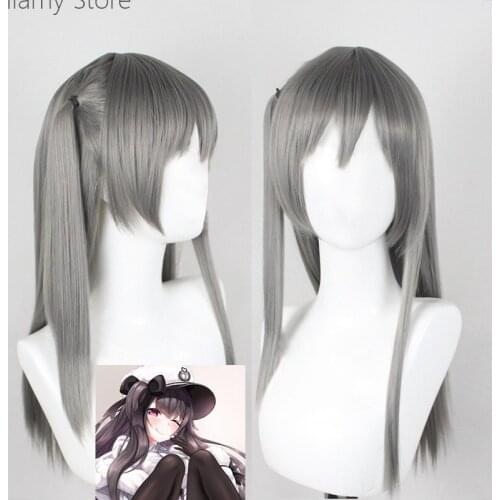 Azur Lane Pamiat' Merkuria Heat Resistant Cosplay Costume hairwear Wig+Wig Cap