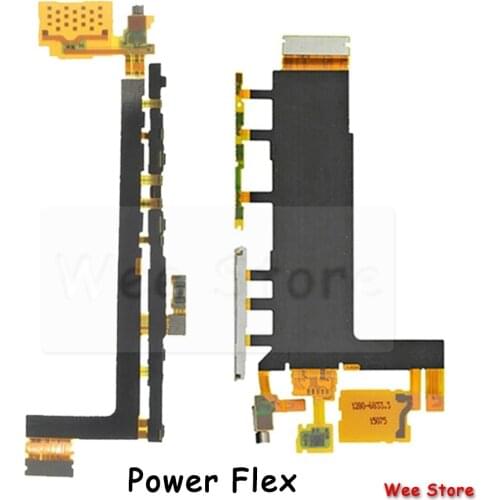 For Sony Xperia Z Z1 Z2 Z3 Z4 Z5 Compact Premium Plus Dock Charging LCD Connector Volume Power Flex Cable