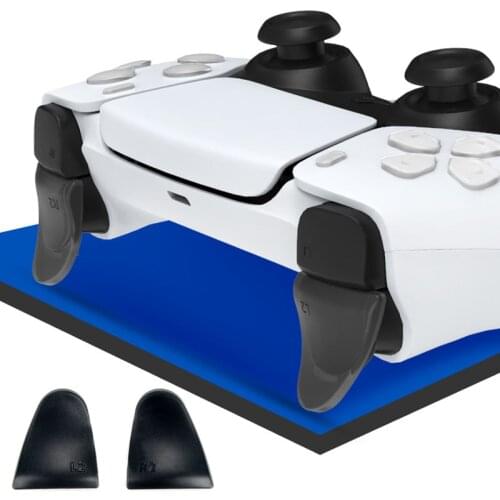 R2 L2 Dual Trigger Extender Key Enhancement lengthened Button Part for Sony DualSense 5 PS5 Controller Thumbstick Case Accessory