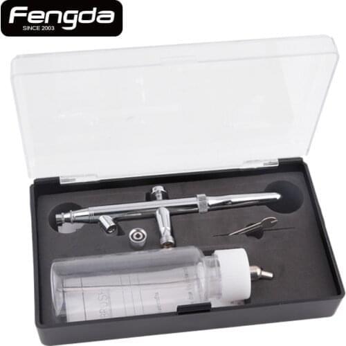 Fengda airbrush BD-204 spray gun hand tools tattoo bady paint nozzle needle plastic bottle