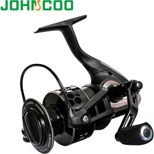 Freshwater Spinning Reel Max Drag 8+1 BB Fishing Reel 15-20KG Max Drag 2000-6000 Szie