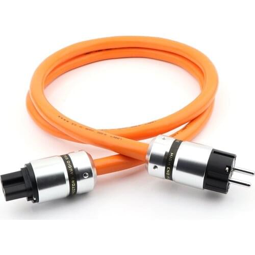 LINN K800 5N OFC Pure Copper European standard Power Connector EU Schuko Power Cord HIFI, Microphone Apple Lighting To Hdmi