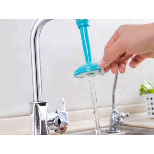 1PC Creative Kitchen Faucet Sprinkler Splash Head Valve Pressure Relief Water Colander Strainer for Fruit Vegetable LF 169