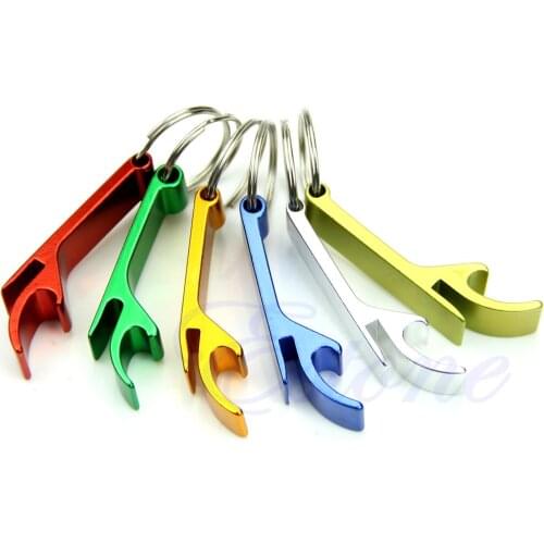 Key Chain Beer Bottle Opener Small Beverage Key Ring Claw Bar Pocket Tool
