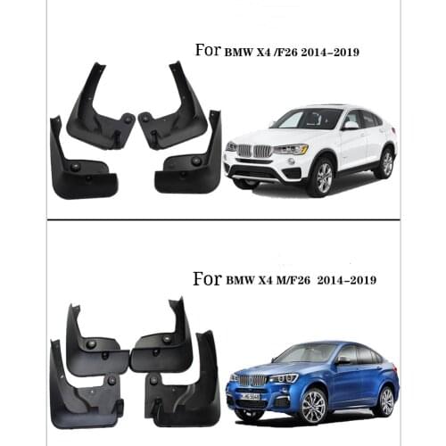 For BMW X4 F26 2014-2018 High-quality Mudflaps Mud Flap Fender Splash Guards Mud Flaps Mudguards car Accessories