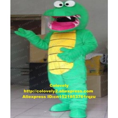 Stegosaurus Dinosaur Dino Crocodile Alligator Mascot Costume Adult Character Head Very Big Large-scale Activities zz6900