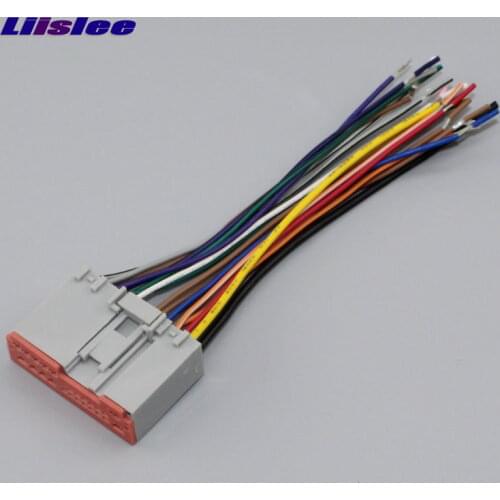 Liislee Plugs Into Factory Radio For Ford 500 / Focus Freestar Fusion Radio Wire Adapter Stereo Cable DIN To ISO