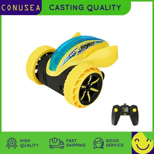 JJRC Q77 RC Stunt car with remote control machine on control Devil Fish 360 Degree Rotation Spinning Light Boys' toys Children