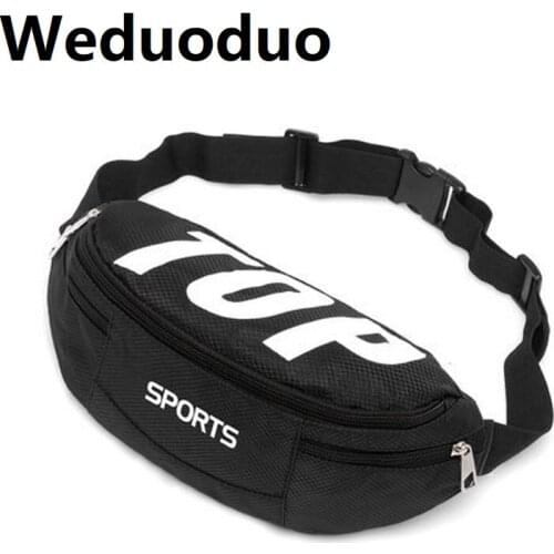 Weduoduo 2019 men waterproof fanny pack Casual Men Waist Bags Fashion Women Shoulder Bag Pouch Nylon Belt bag Fashion Hip bag