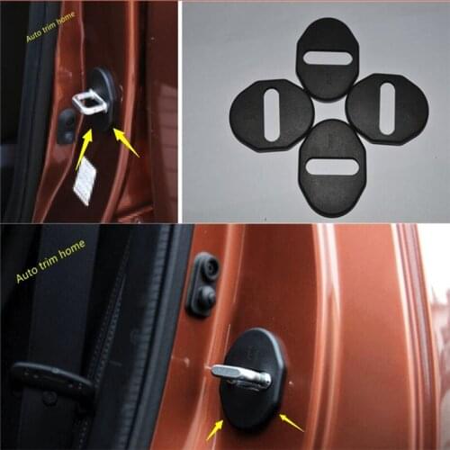 Door Lock Guard Cover Trim For Mitsubishi Outlander 2013 - 2019 Pajero Sport 2013 - 2017 ASX 2013-2019 Protection Cover Kit
