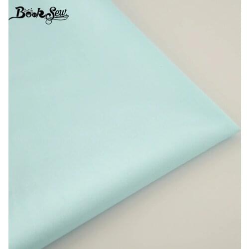New 100% Twill Cotton Fabric Solid Sky Blue Color Patchwork Fabric Tecido Crafts Quilting Fat Quarter Home Textile Material