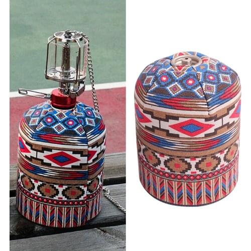 Durable Outdoor Fuel Cylinder Cover Storage Bag Camping Hiking 450g Gas CanisterProtection Protective Stylish Storage Pouch