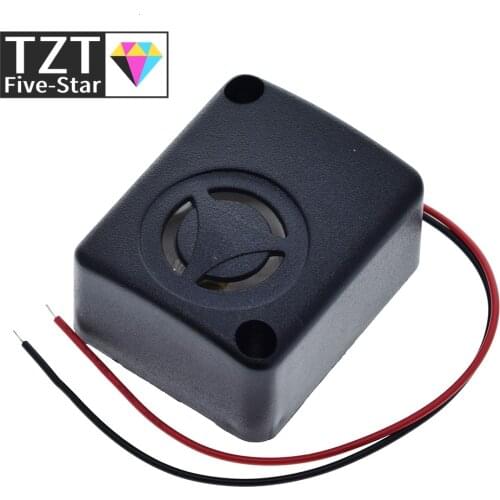 Anti-theft Car Burglar Alarm 6/12/15V 120dB Active High Decibel Buzzer Safe Box Burglar Alarm Car Accessories QSI-4840