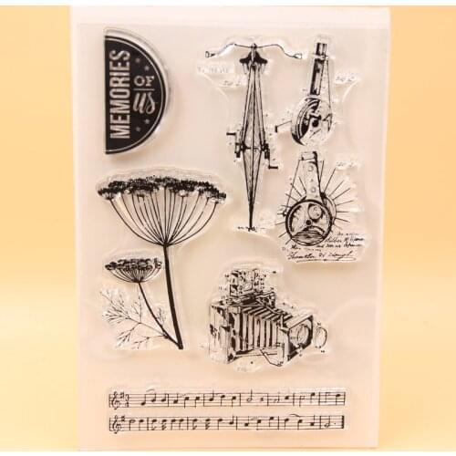 KLJUYP Clear Stamps Scrapbook Paper Craft Clear stamp scrapbooking 432