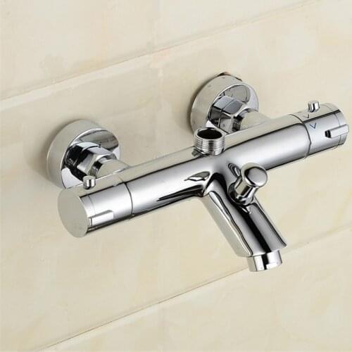 Constant Temperature Faucet Mixing Water Valve Full Copper For Thermostatic Core The intelligent thermostatic shower faucet