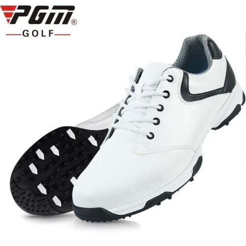 Brand Pgm Mens Waterproof Golf Sports Shoes Light Weight Breathable Sports Sneakers Man Outdoor Trainers AA10092