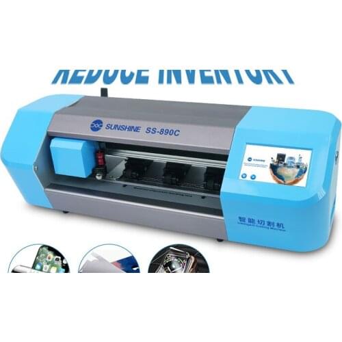 SUNSHINE SS-890C cutting machine for cut film for proteger LCD screen Intelligent cutting machine for mobile phone for ipad