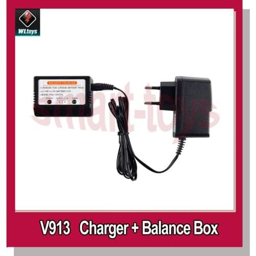V913 Charger Set Charger and Balance Box for WLtoys V913 RC Helicopter Parts