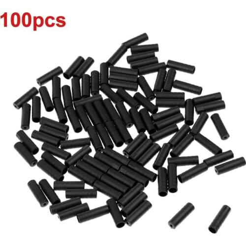 100Pcs 4mm Mountain Road Bike Bicycle Shift Cable End Caps Housing Ferrules