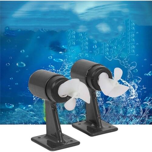 12V Jet Boat Underwater 3-blades Propeller Motor-Engine Thruster for DIY RC ROV Robot Bait Boat Submarine Accessories