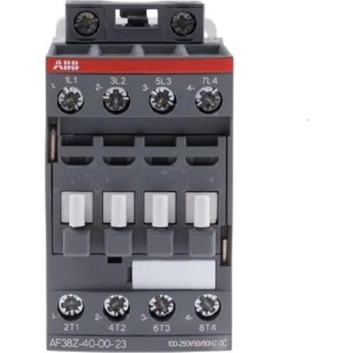 ABB 4-ploe contactors AC-1 55A AC/DC operated 4 N.O. main poles AF38Z-40-00-23