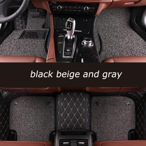 HeXinYan Custom Car Floor Mats for Tesla models 3 Model S MODEL X car accessories styling