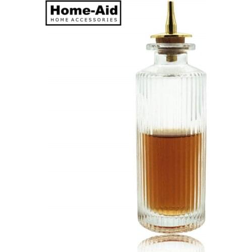Bar Birdcage Dash Bottle 140ml Bitter Bottle Glass Liquor Pourer Barware Bartender Kit Cocktail Bar Accessories
