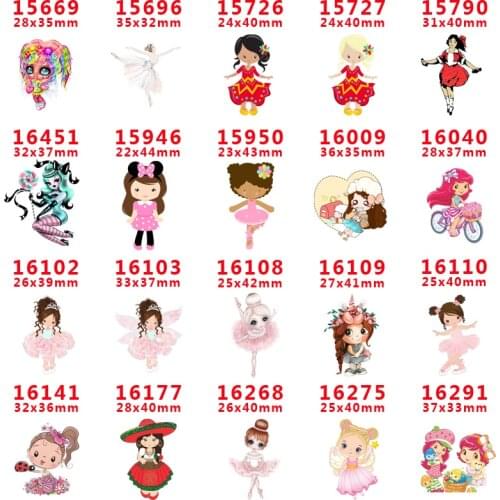 Free shipping 30 pcs cartoon character planar resin PR 15669