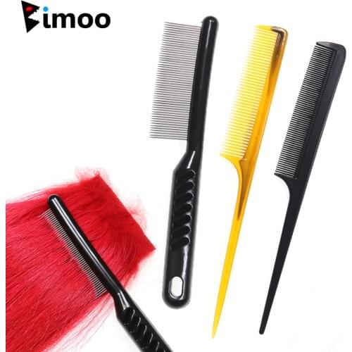 Bimoo 1PC Stainless Steel /Plastic Comb Fly Tying Assit Tool for Natural Deer /Cashmere Goat Hair Fur Synthetic Fiber Combing