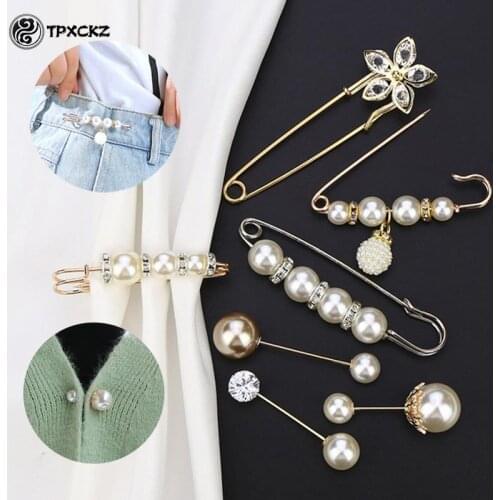 1pcs Big Bead Simulated Pearl Brooch Pin For Women Lapel Pin Sweater Dress Brooch Pins Badge Buckle Accessories