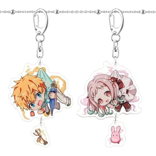 Toilet-bound Hanako-kun keychain Nene Yashiro Cosplay Anime Props Hanako Kun Acrylic Key Ring Keyring