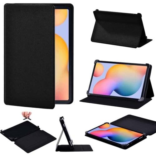 Tablet Case for Samsung Galaxy Tab S 2/3/4/5/6/7 Anti-Dust Tablet Cover Leather Folding Stand Case + Free Stylus