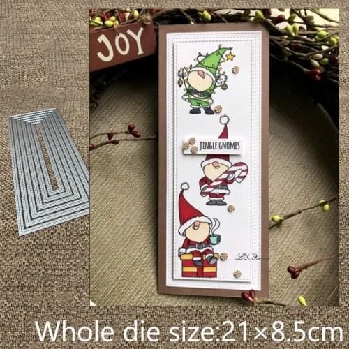 New Design Craft Metal stencil mold Cutting Dies Line frame decoration scrapbook die cuts Album Paper Card Craft Embossing