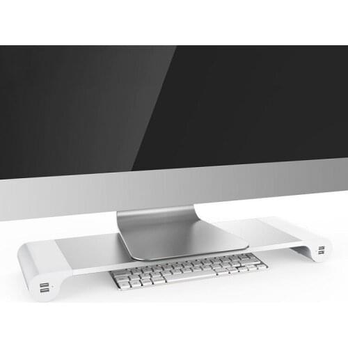 Computer Screen Increased Stands With 4 USB Plugs Monitor Bracket Computer Support With Charging Function US/EU/UK Regulation