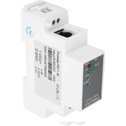 Ethernet Serial Server Rail Mounting Ethernet Module RS485 To WIFI Serial Server for TCP for MQTT for FreeRTOS