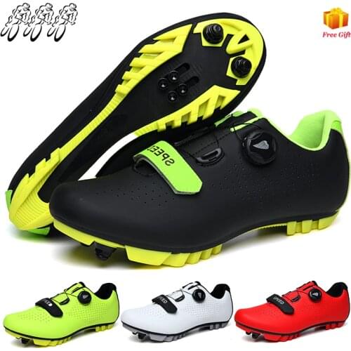 Professional Mountain Biking Shoes Men Sapatilha Ciclismo Outdoor MTB Bicycle Sports Shoes Hiking Hiking Road Cycling Shoes Men