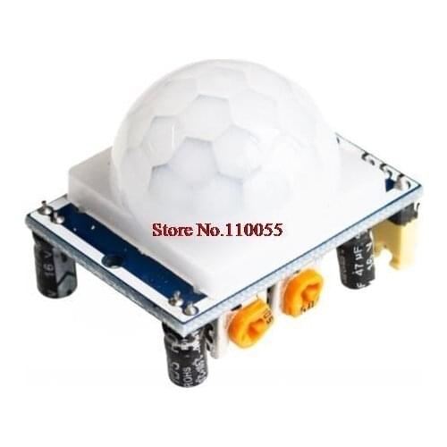 【SIMPLE ROBOT】SR501 HC-SR501 Adjust IR Pyroelectric Infrared PIR module Motion Sensor Detector Module
