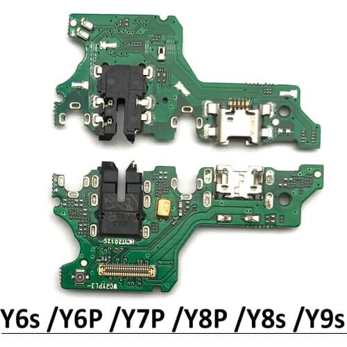 USB Charging Port Dock Charger Plug Connector Board Flex Cable For Huawei Y9S Y6P Y8S Y8P Y7P Y6S P40 Lite 5G / P40 Lite E