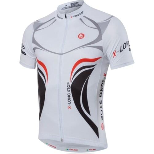 X-LONG Cycling Jersey Clothing Men Ropa Ciclismo Summer Short Sleeve Bicycle Jersey Wear bike team Outdoor Sport Cycling shirts